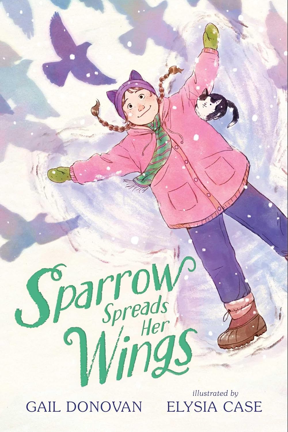 Sparrow Spreads Her Wings (Sparrow Being Sparrow)