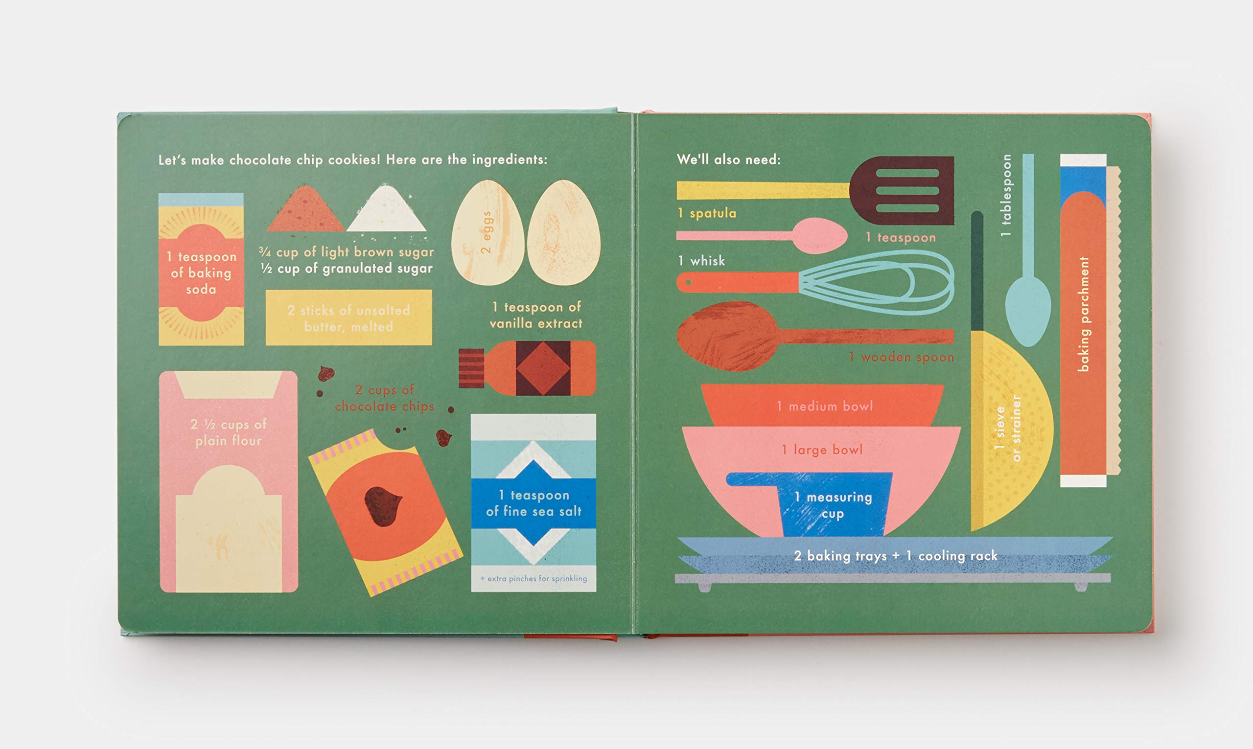 Cookies!: An Interactive Recipe Book (Cook In A Book) Board book