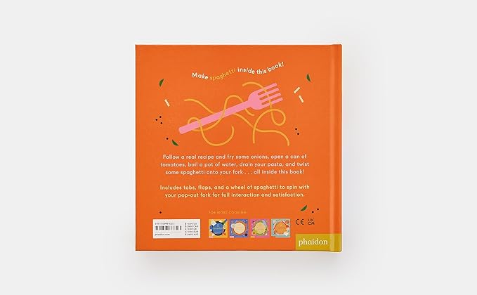 Spaghetti!: An Interactive Recipe Book (Cook In A Book) Board book