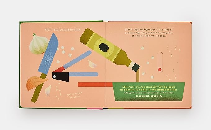 Spaghetti!: An Interactive Recipe Book (Cook In A Book) Board book