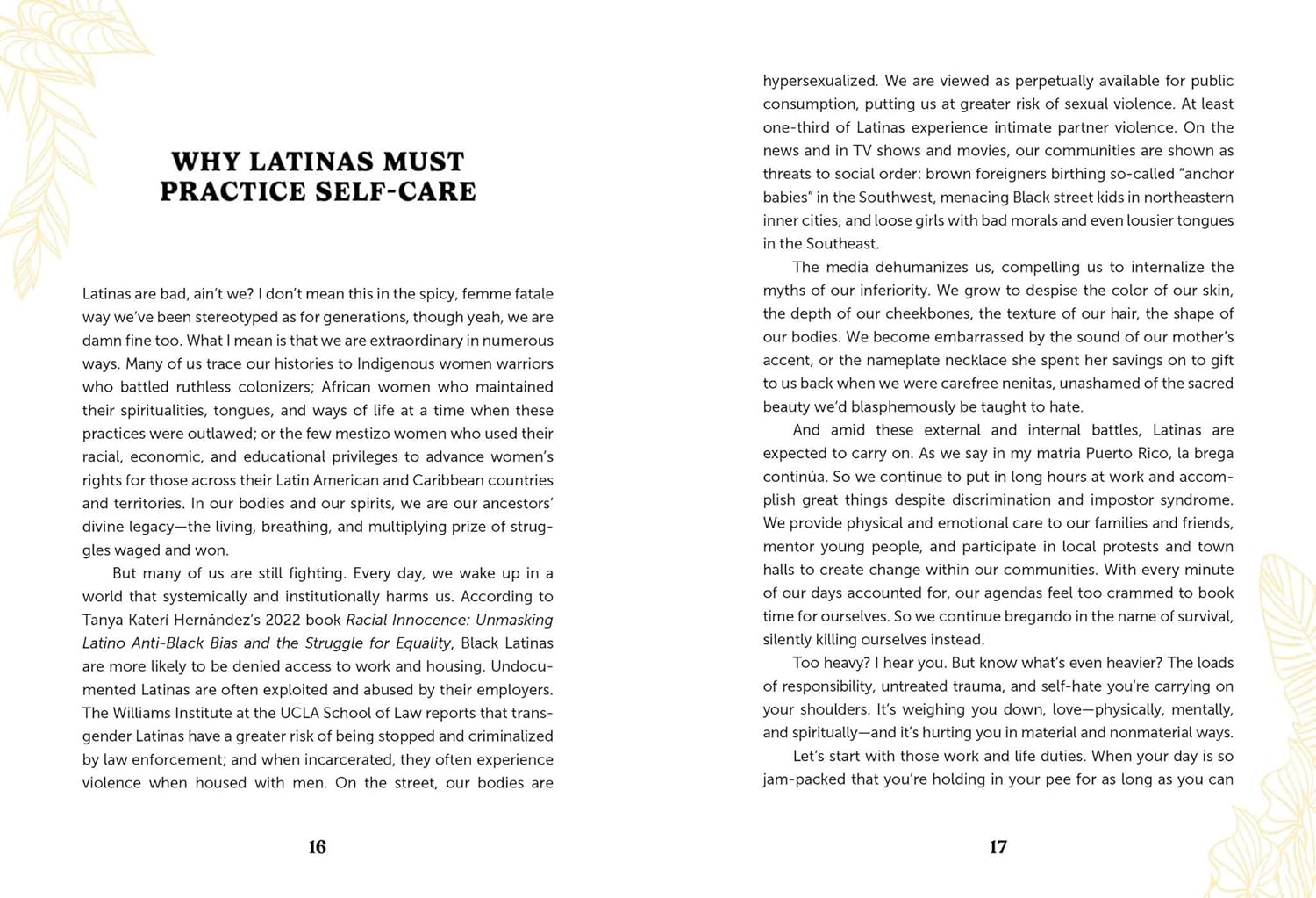 Self-Care for Latinas: 100+ Ways to Prioritize & Rejuvenate Your Mind, Body, & Spirit Hardcover