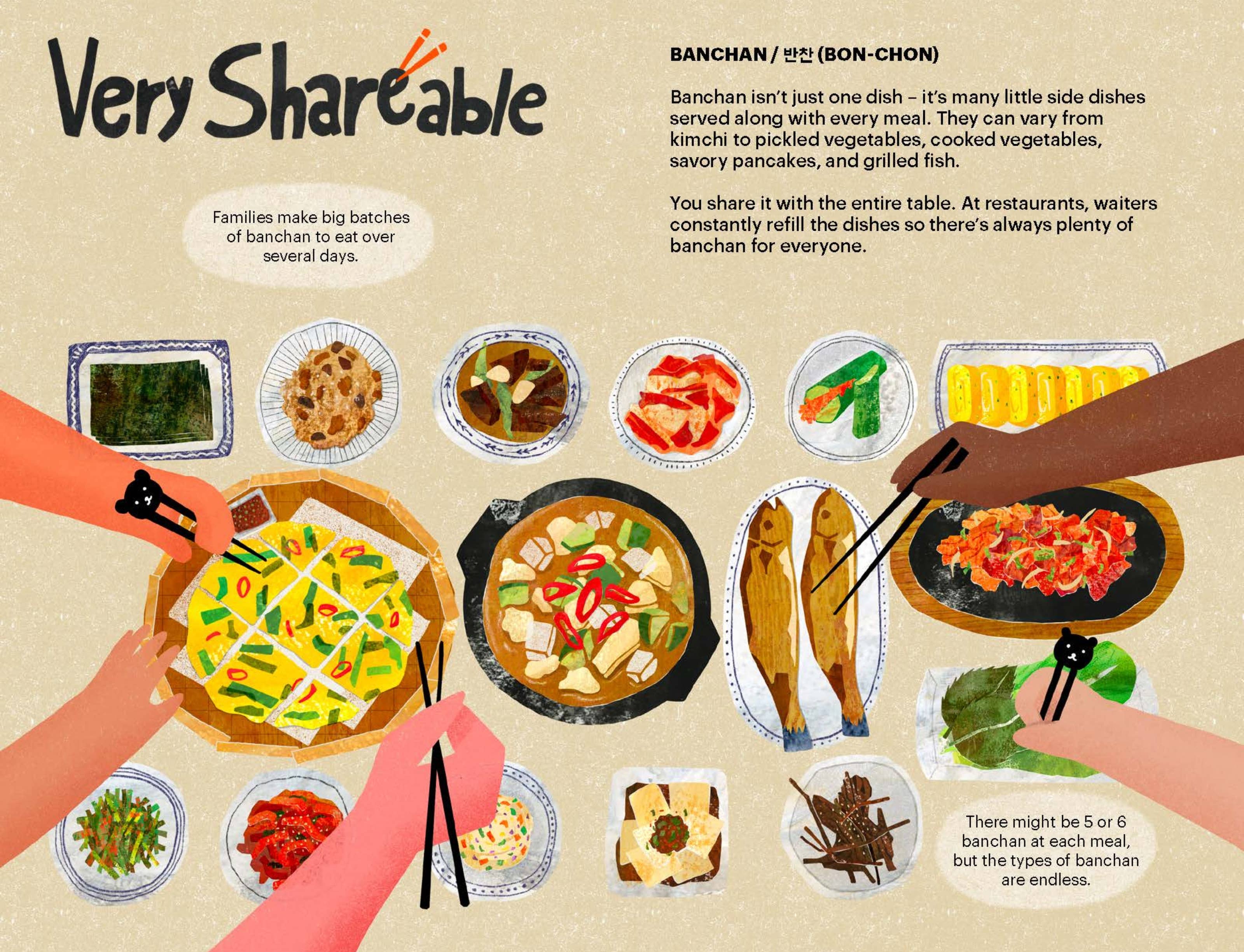 A Very Asian Guide to Korean Food: Picture Book