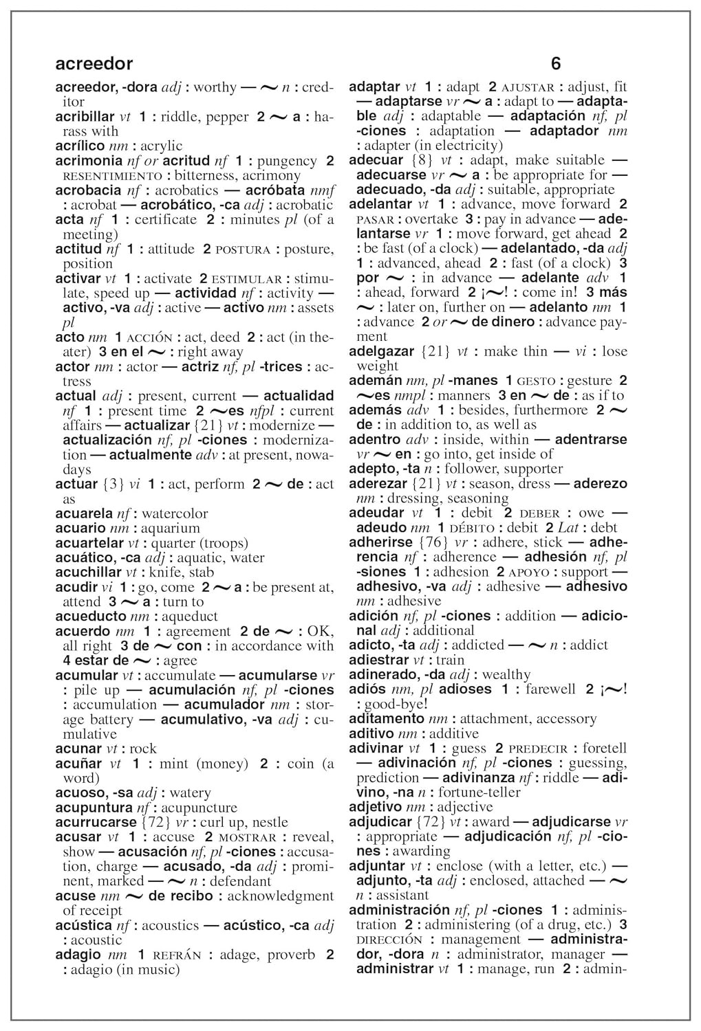 Webster's Spanish-English Dictionary for Students, Third Edition