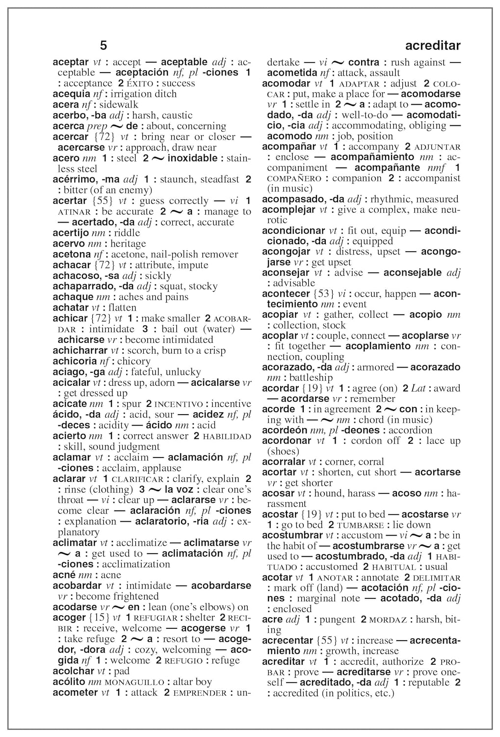 Webster's Spanish-English Dictionary for Students, Third Edition