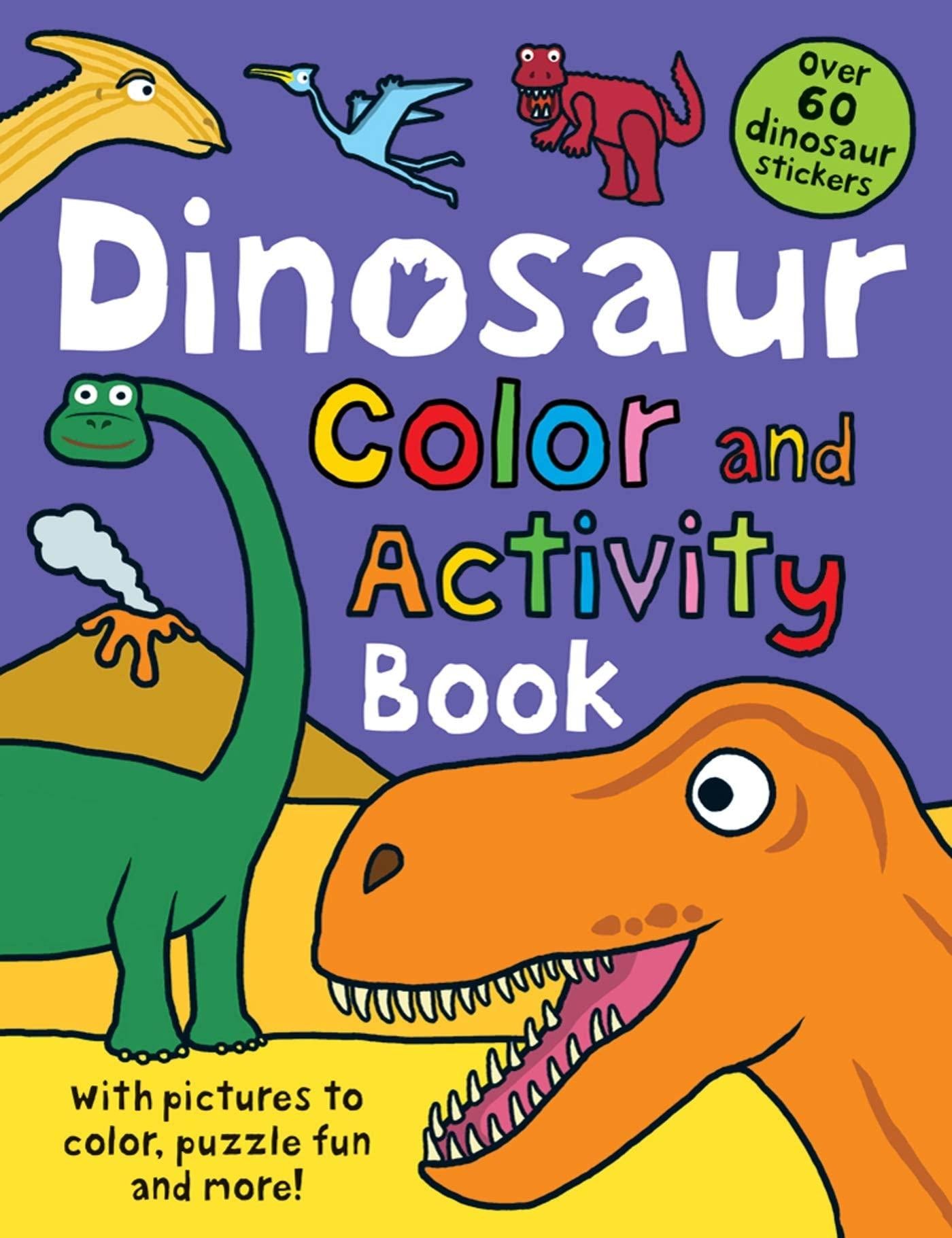 Color and Activity Books: Dinosaur