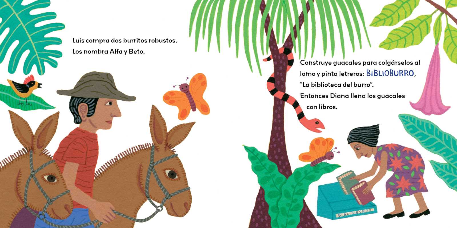 Biblioburro (Spanish Edition): Una historia real de Colombia