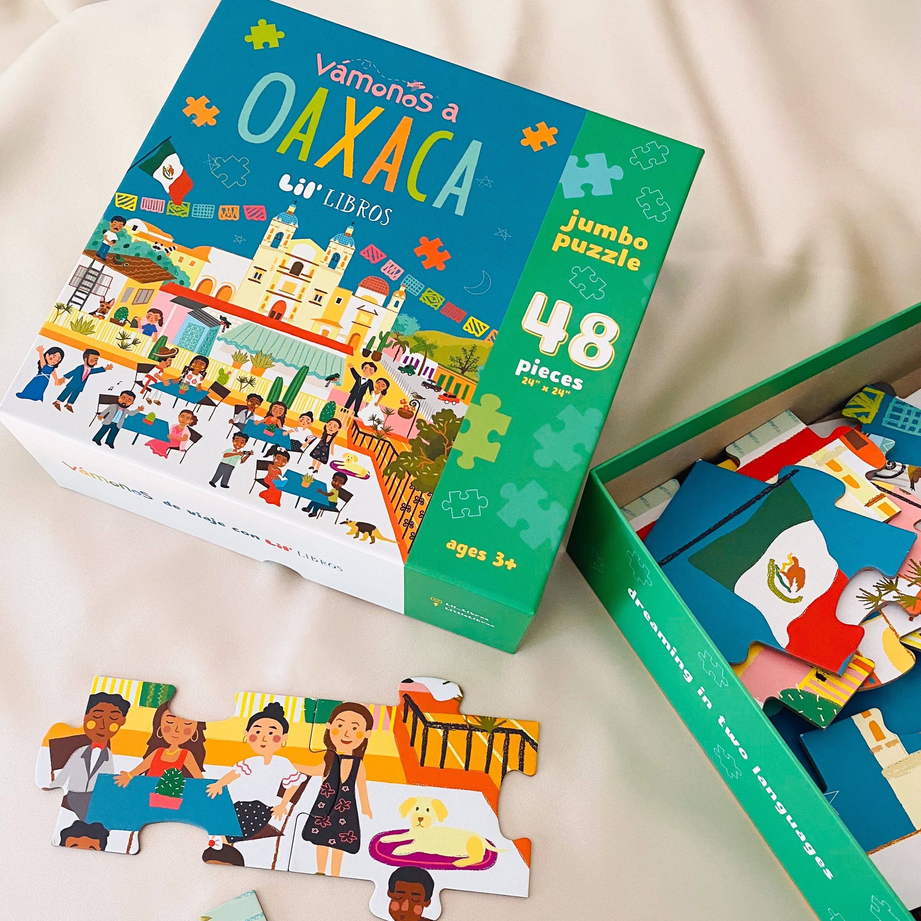 Bilingual Children's Books & Games - VÁMONOS: Oaxaca Jumbo Puzzle