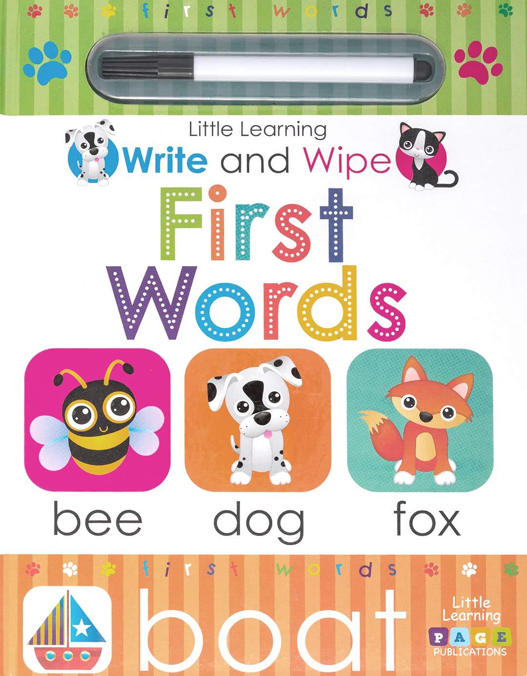 Little Learning: Write and Wipe First Words