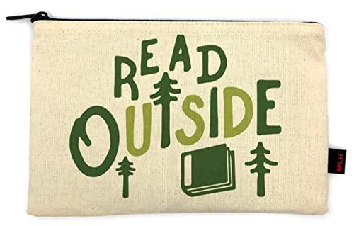 Read Outside Pencil Pouch