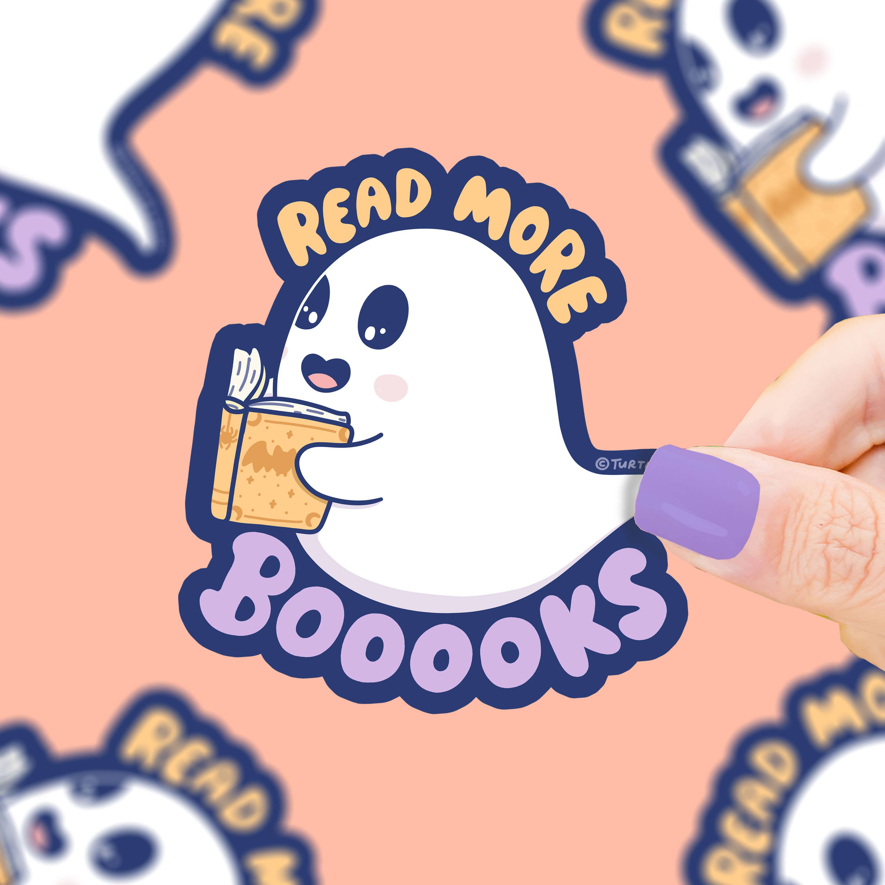 Read More Boooks Vinyl Sticker