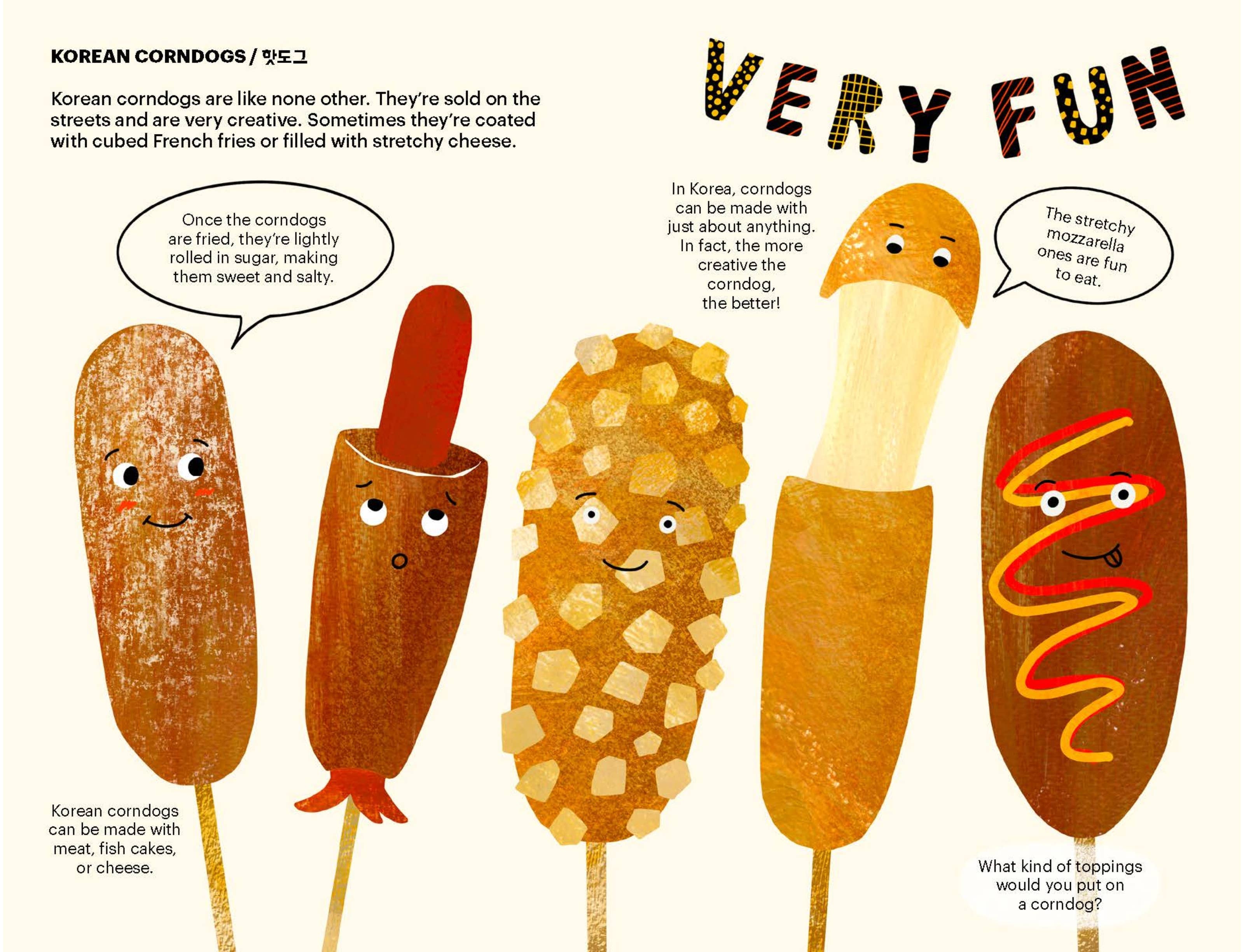 A Very Asian Guide to Korean Food: Picture Book