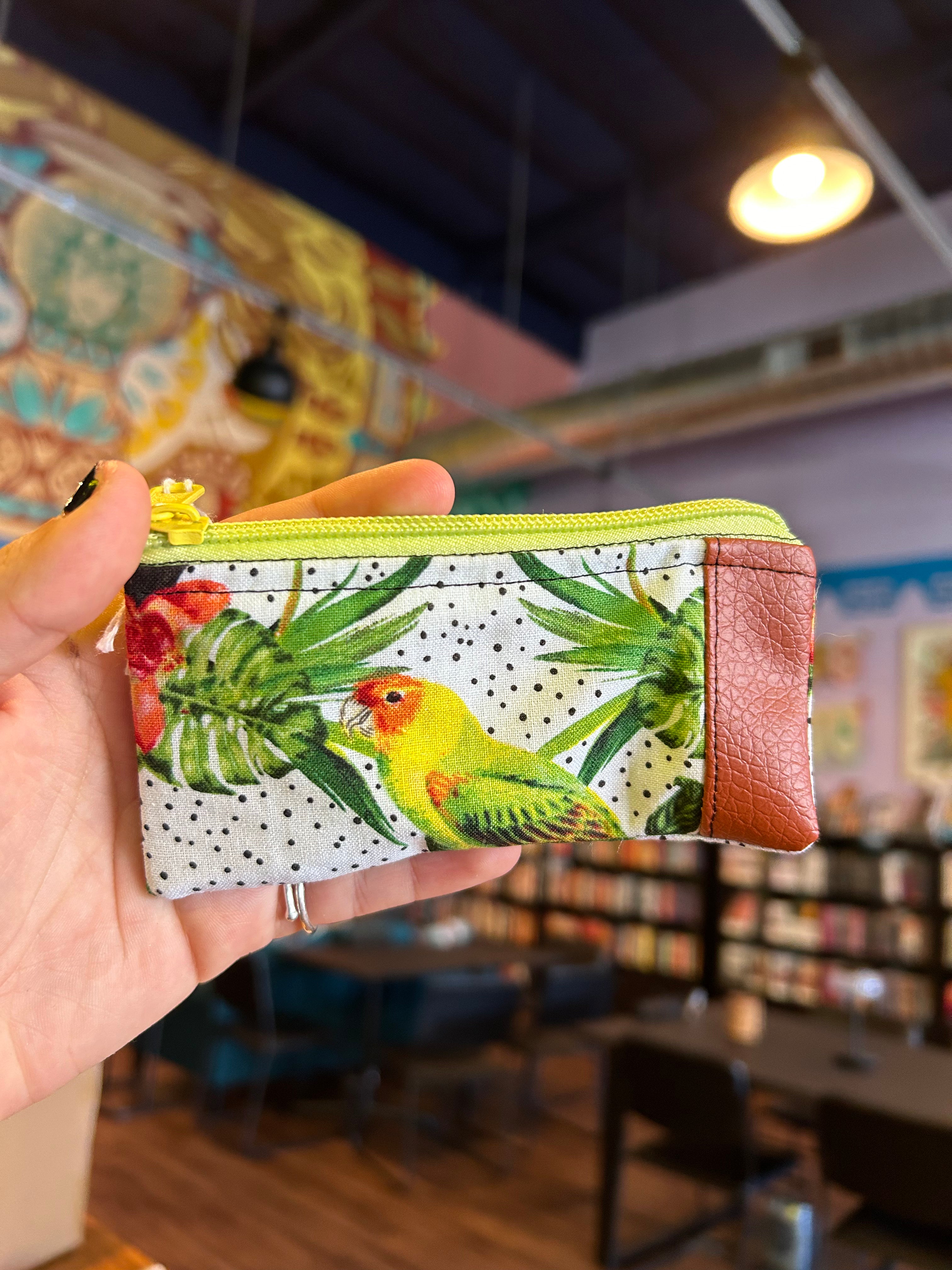 Mini Zipper Pouch - Tropical