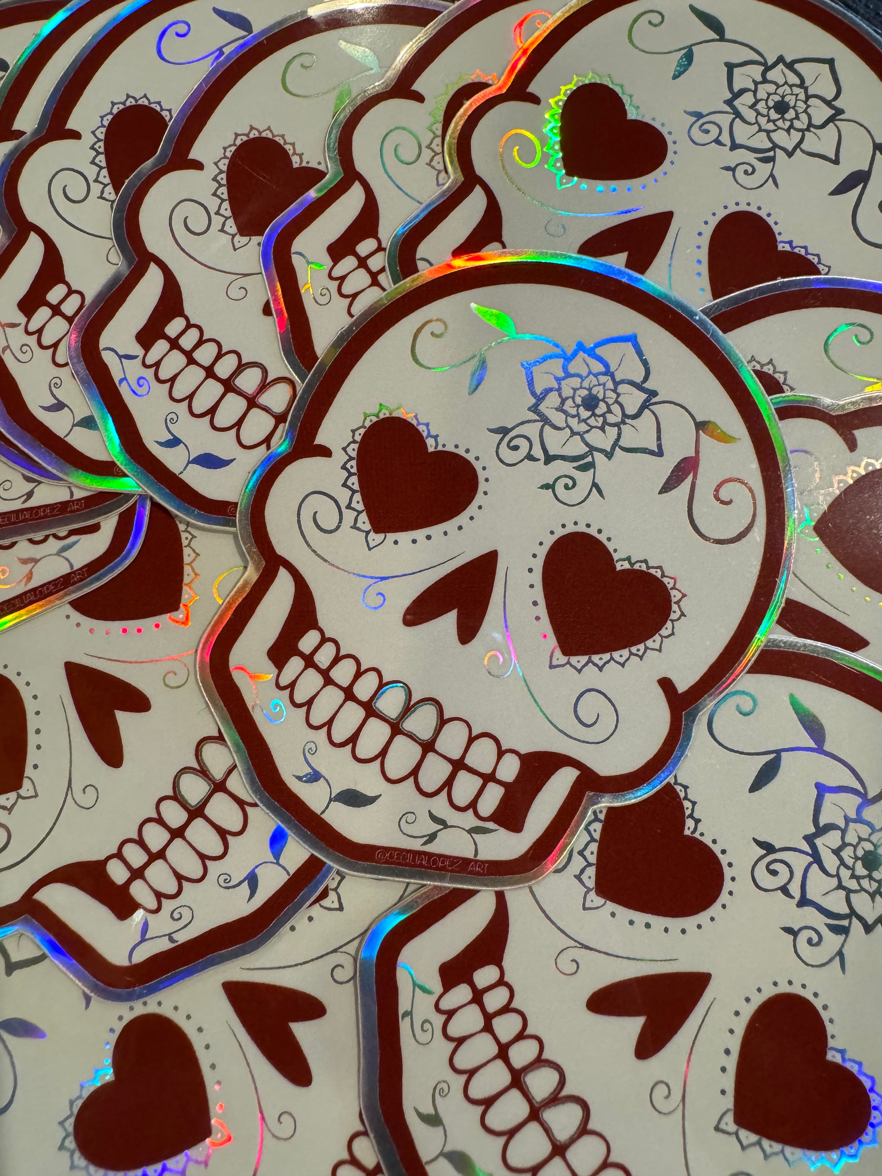 Sugar Skull Stickers