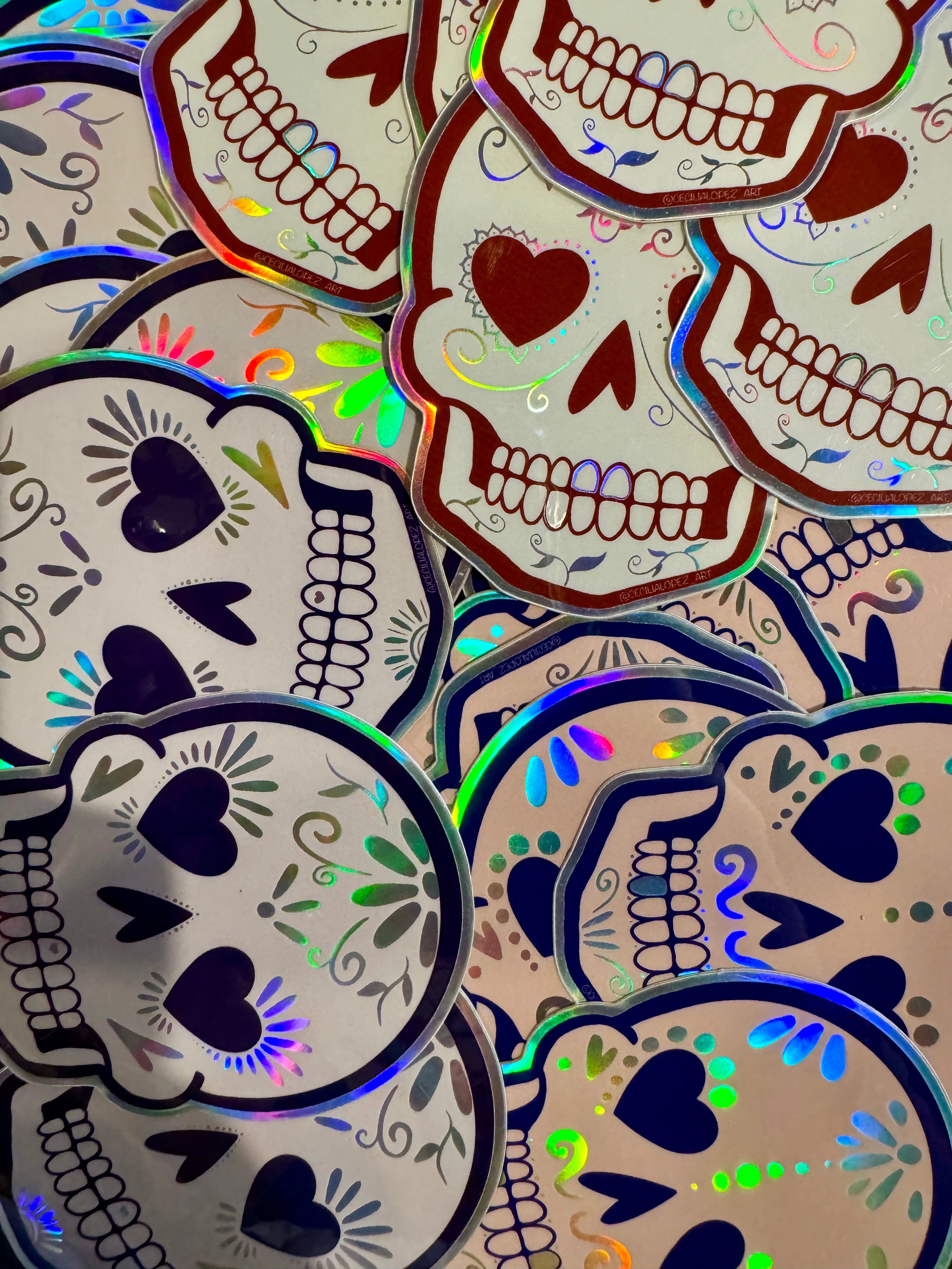 Sugar Skull Stickers