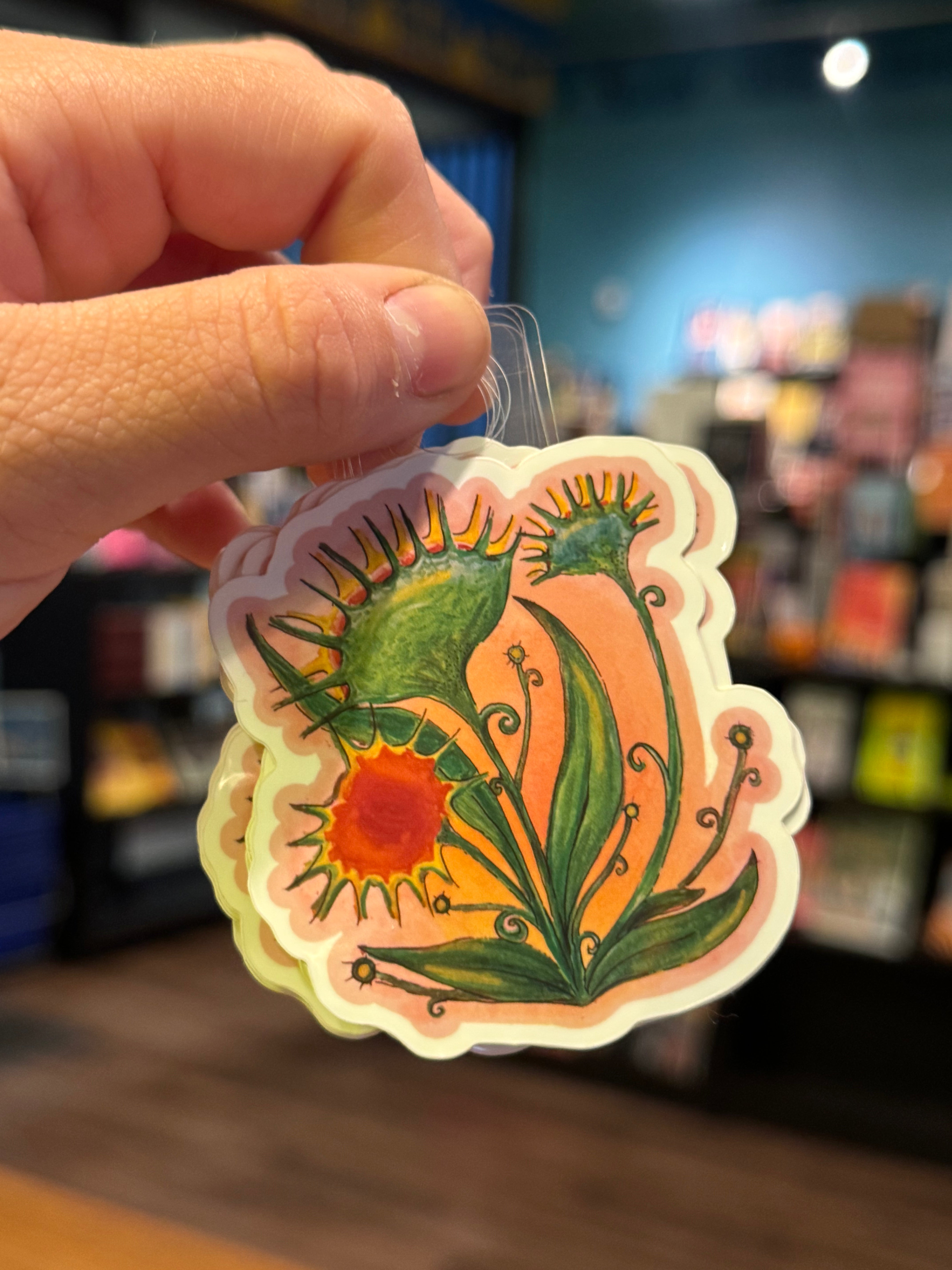 Venus Flytrap Sticker