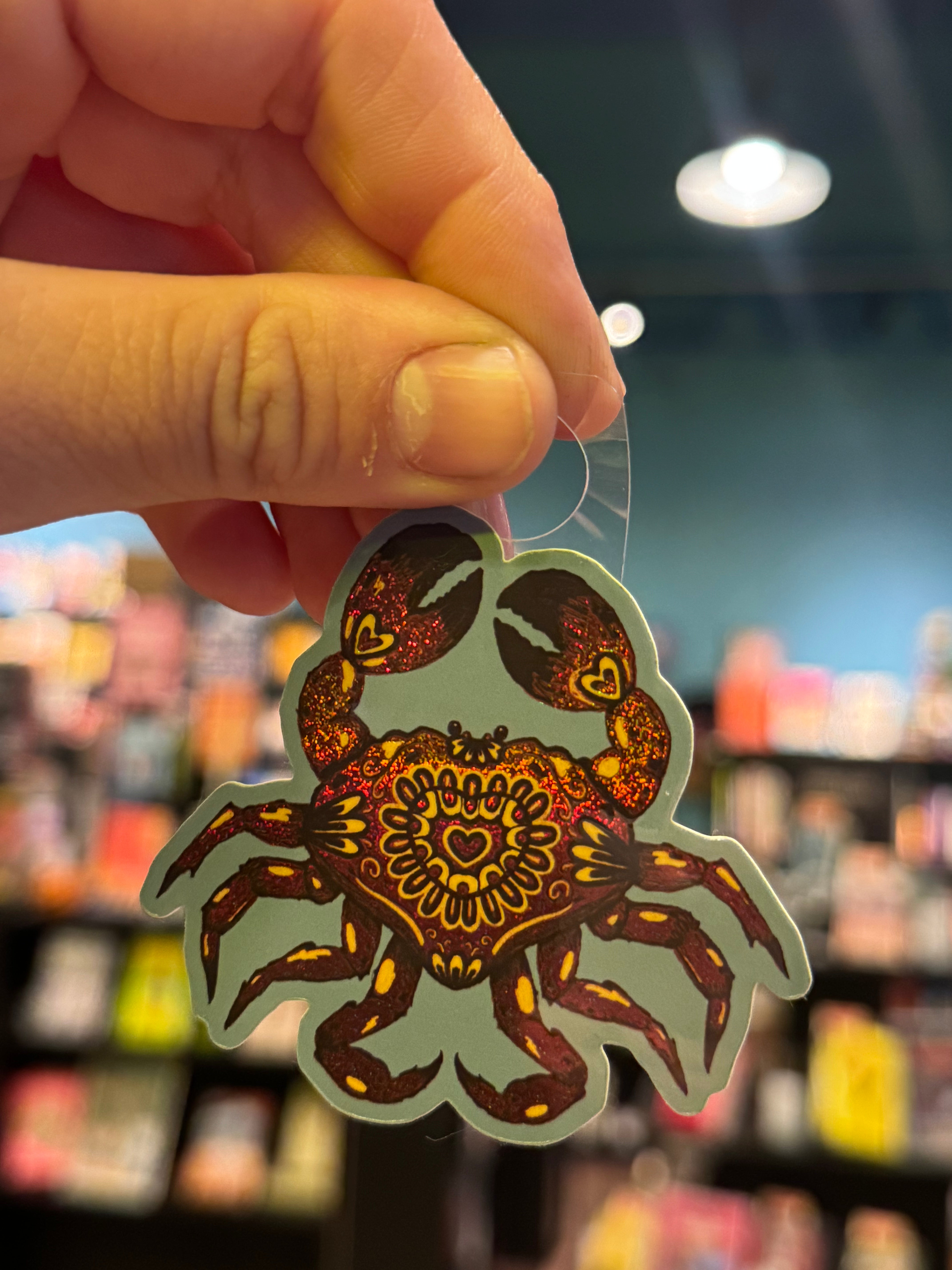 Crab Sticker