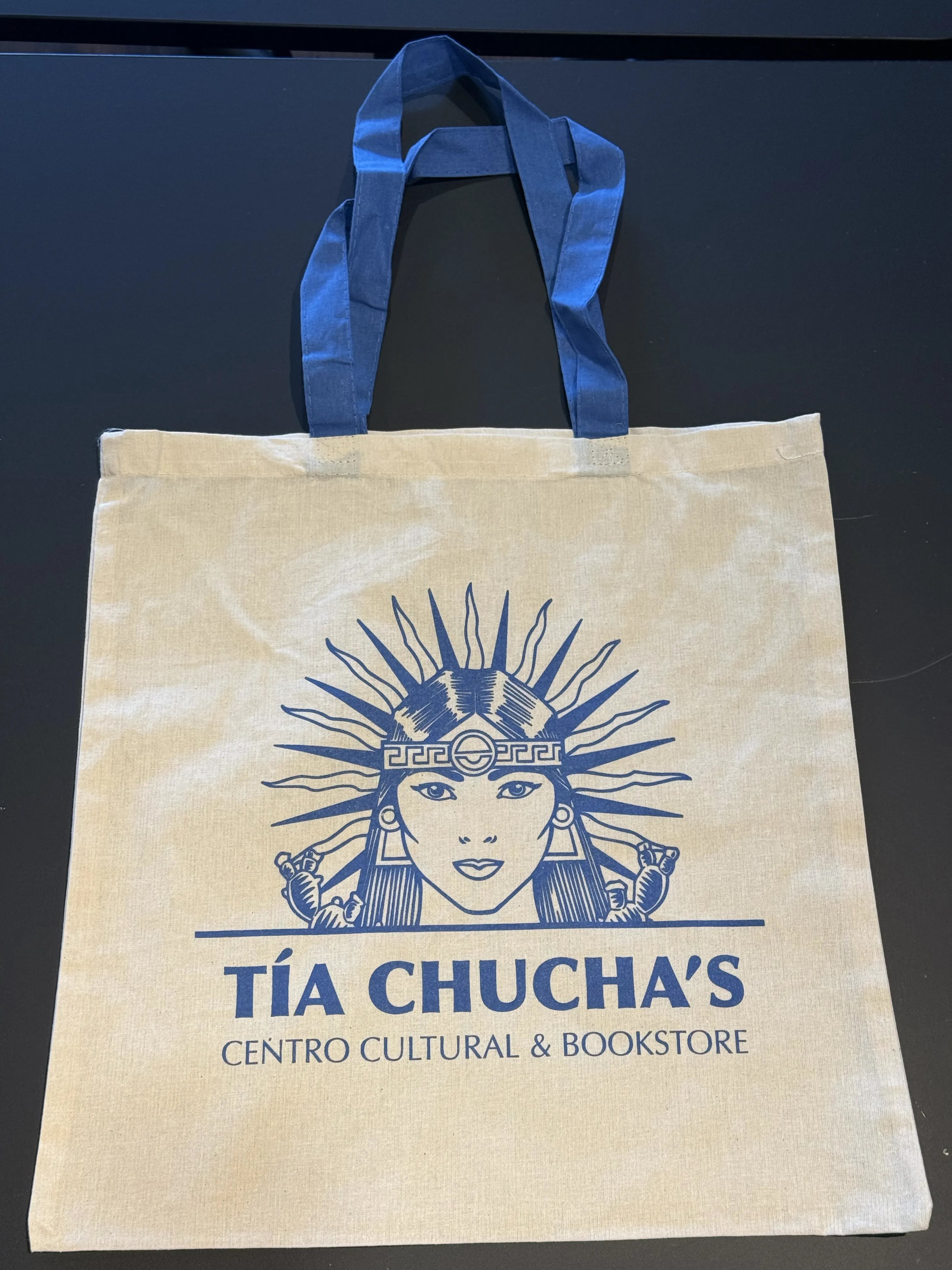 Tia Chucha's Blue/Canvas Tote