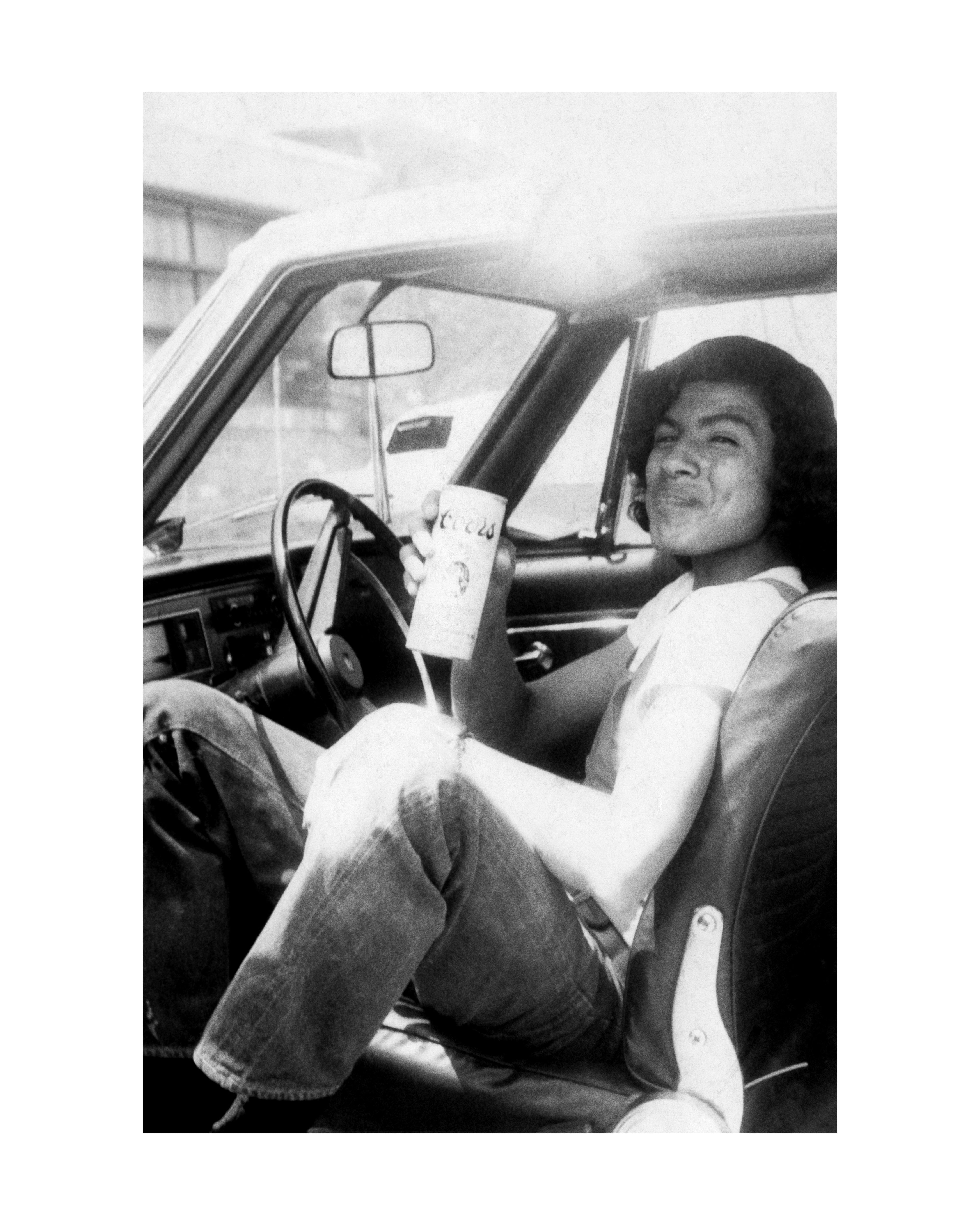 Lomas Dude in Car (Prints)