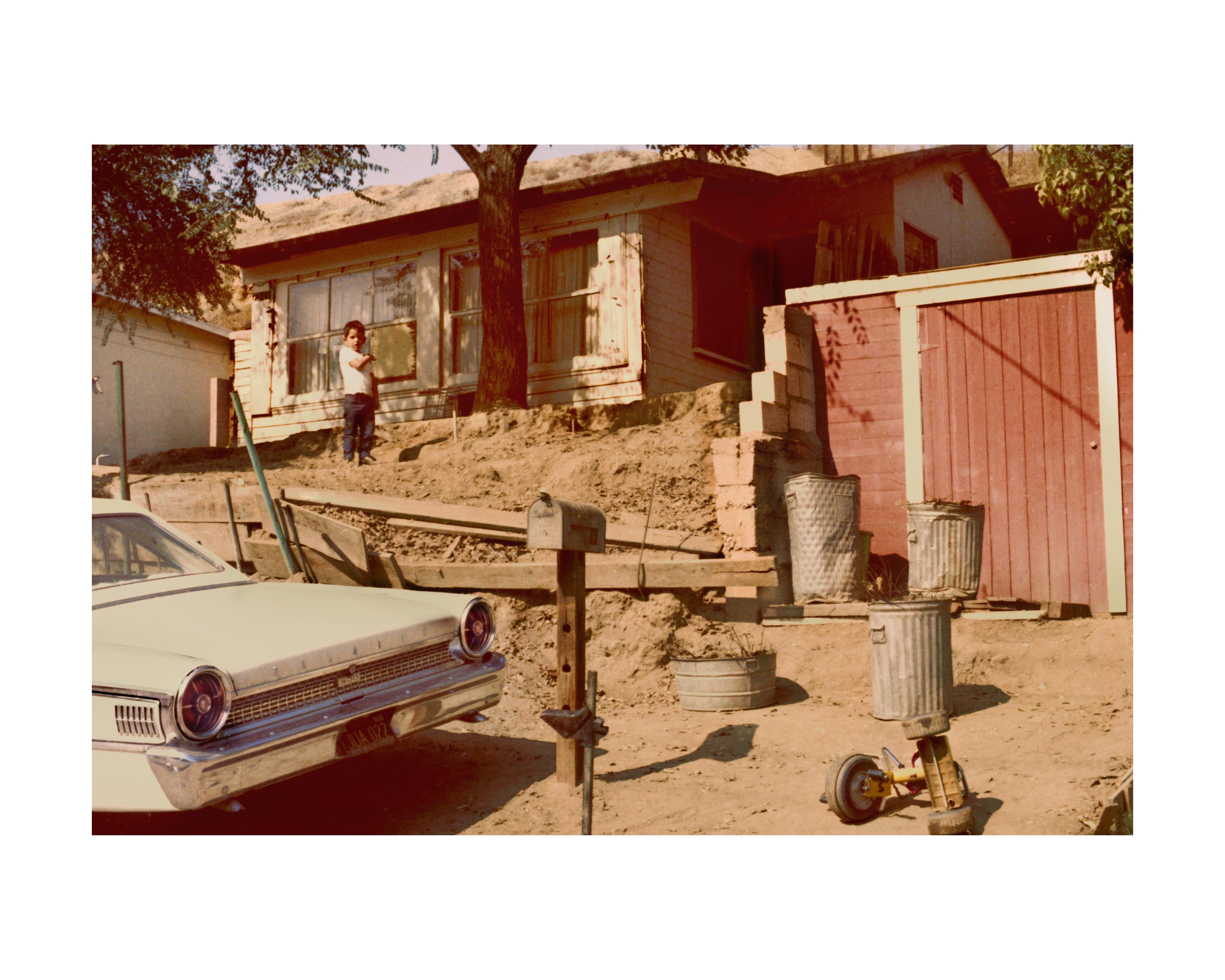 Lomas Barrio Scene (child and home) (Prints)