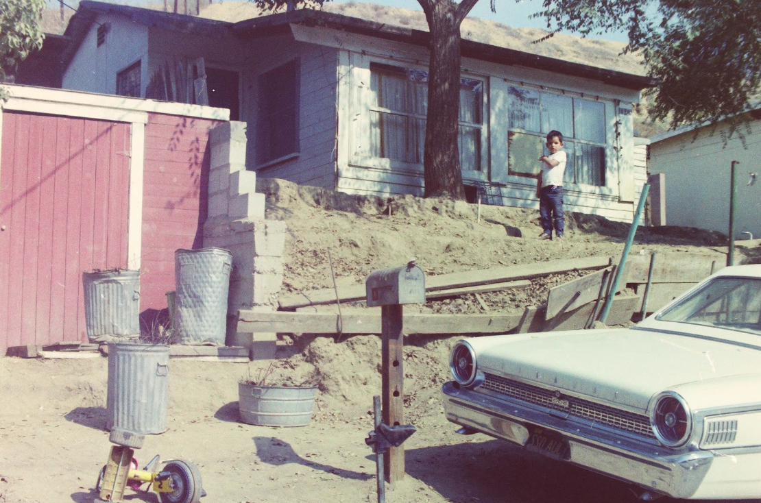 Lomas Barrio Scene (child and home) (Prints)