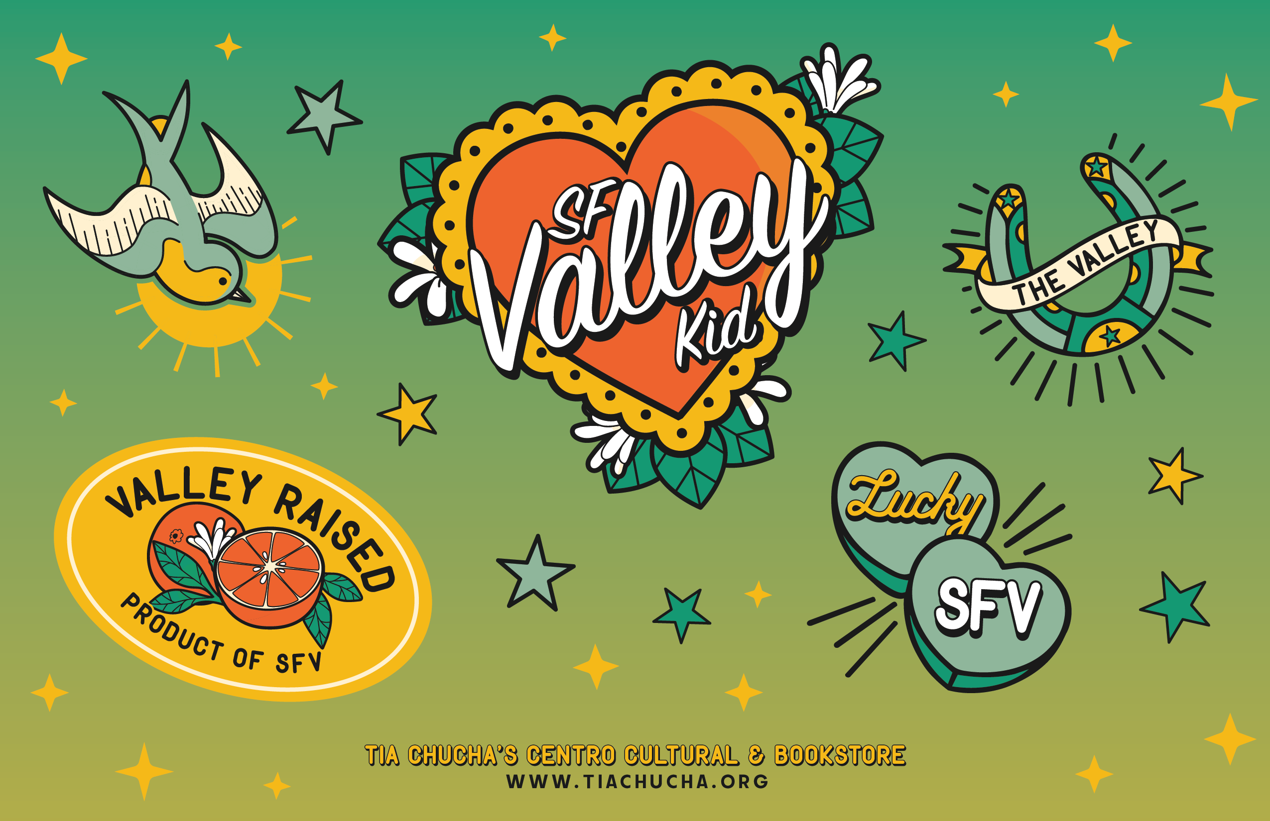 SFV Sticker Sheet