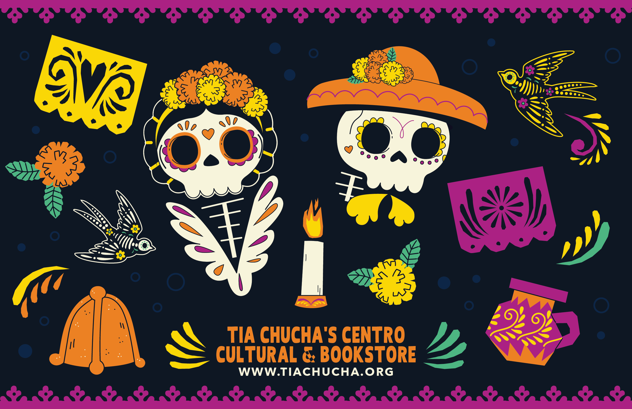 Dia De Los Muertos Sticker Sheet
