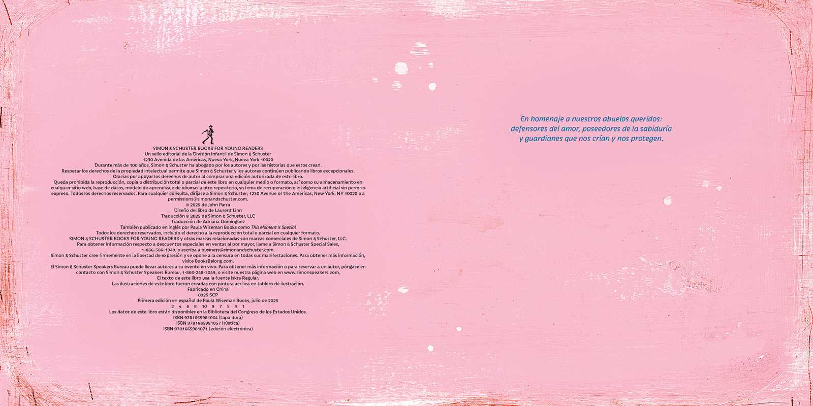 Este momento es especial (This Moment Is Special) by John Parra