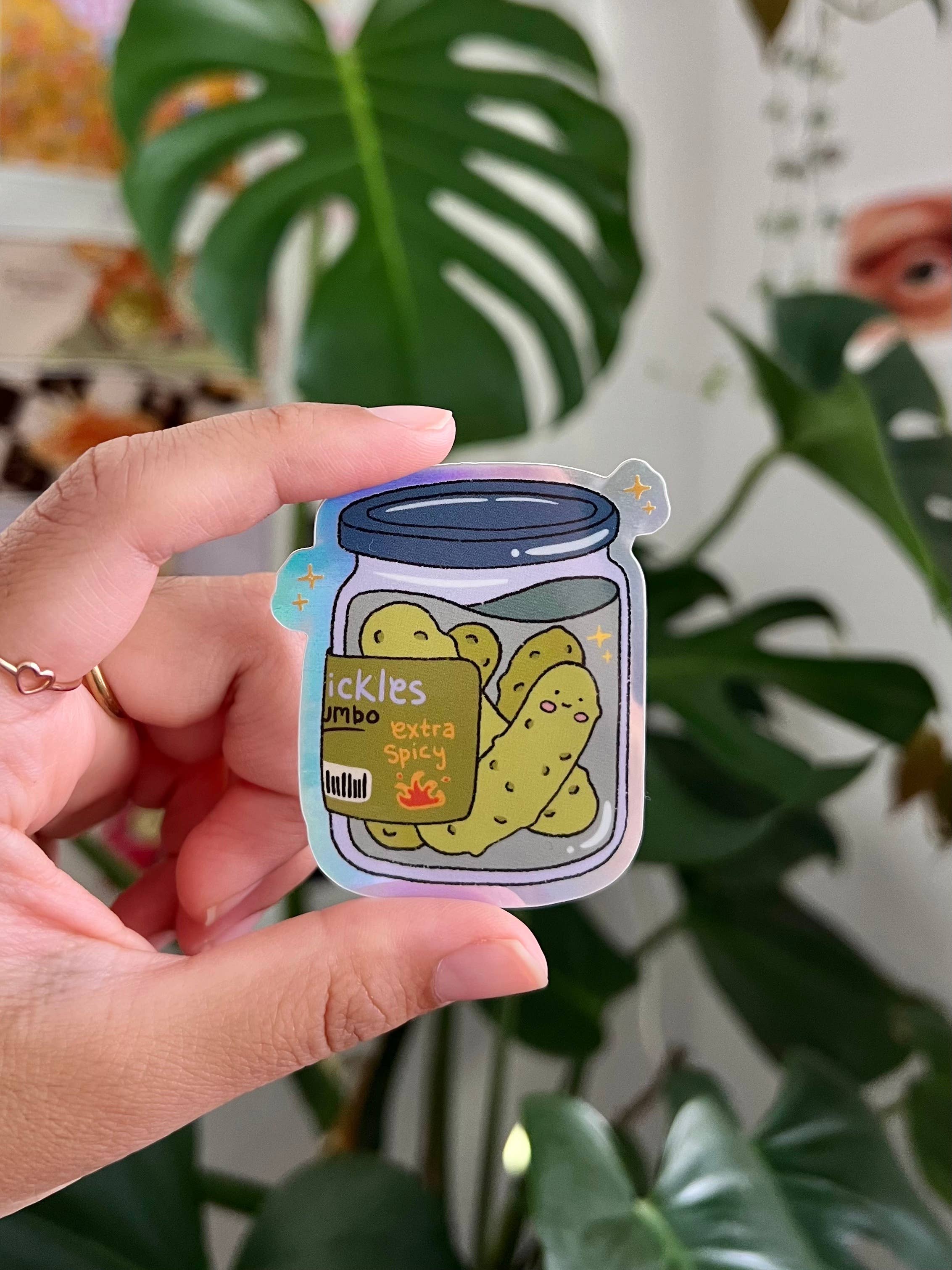 Spicy Pickles Sticker