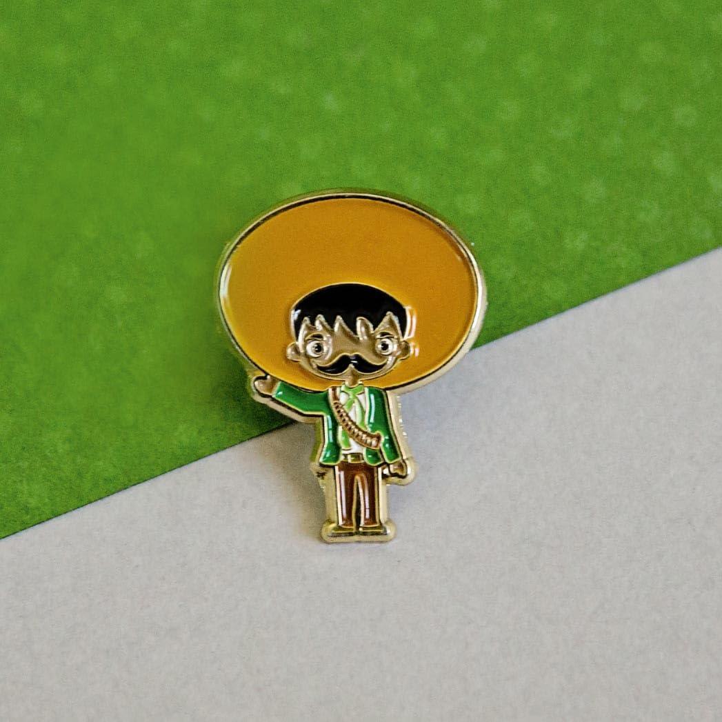 Zapata Enamel Pin