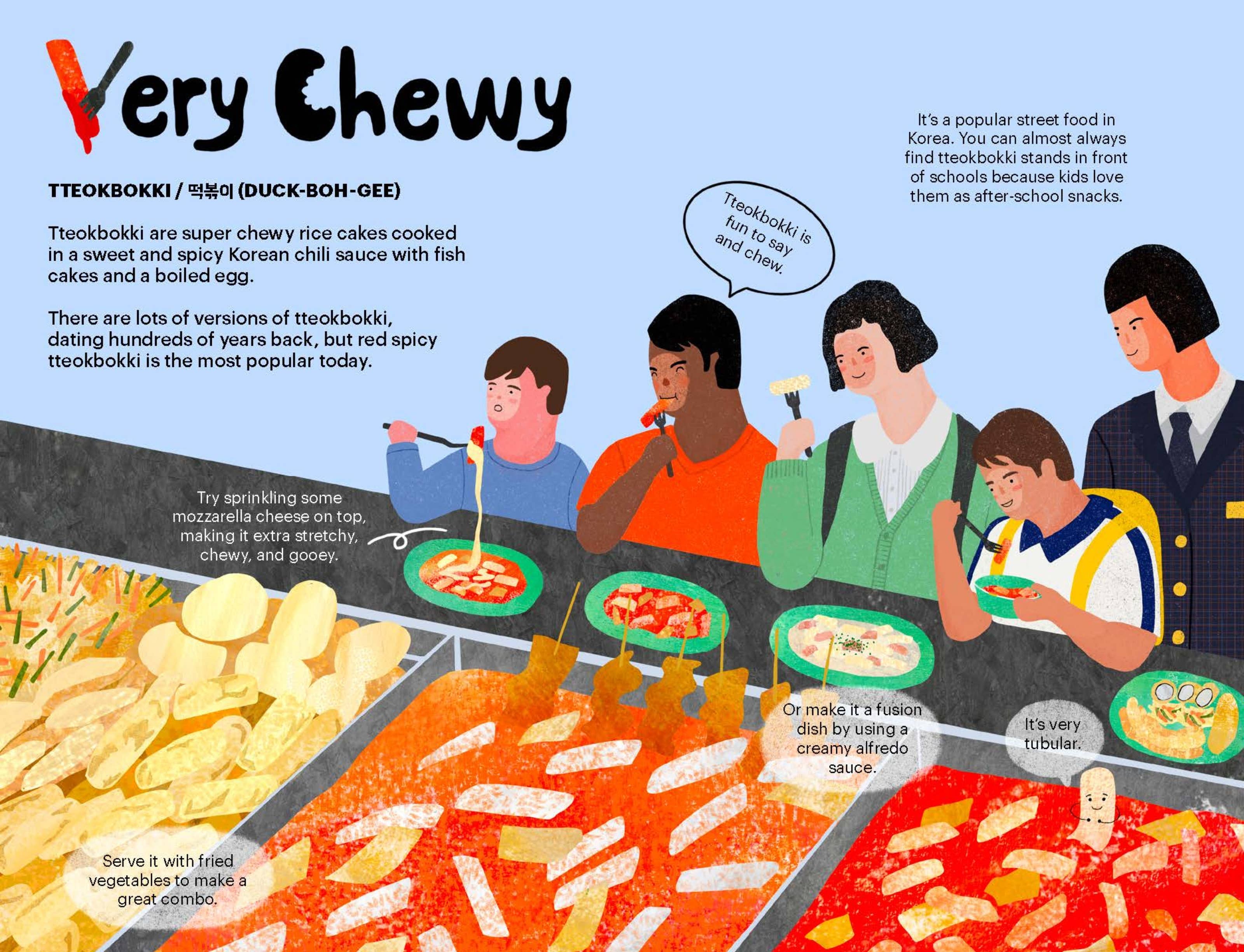 A Very Asian Guide to Korean Food: Picture Book