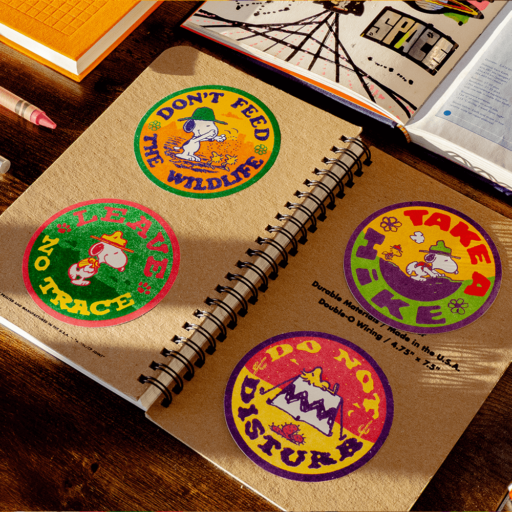 Take A Hike w/ Snoopy - Die-Cut Sticker
