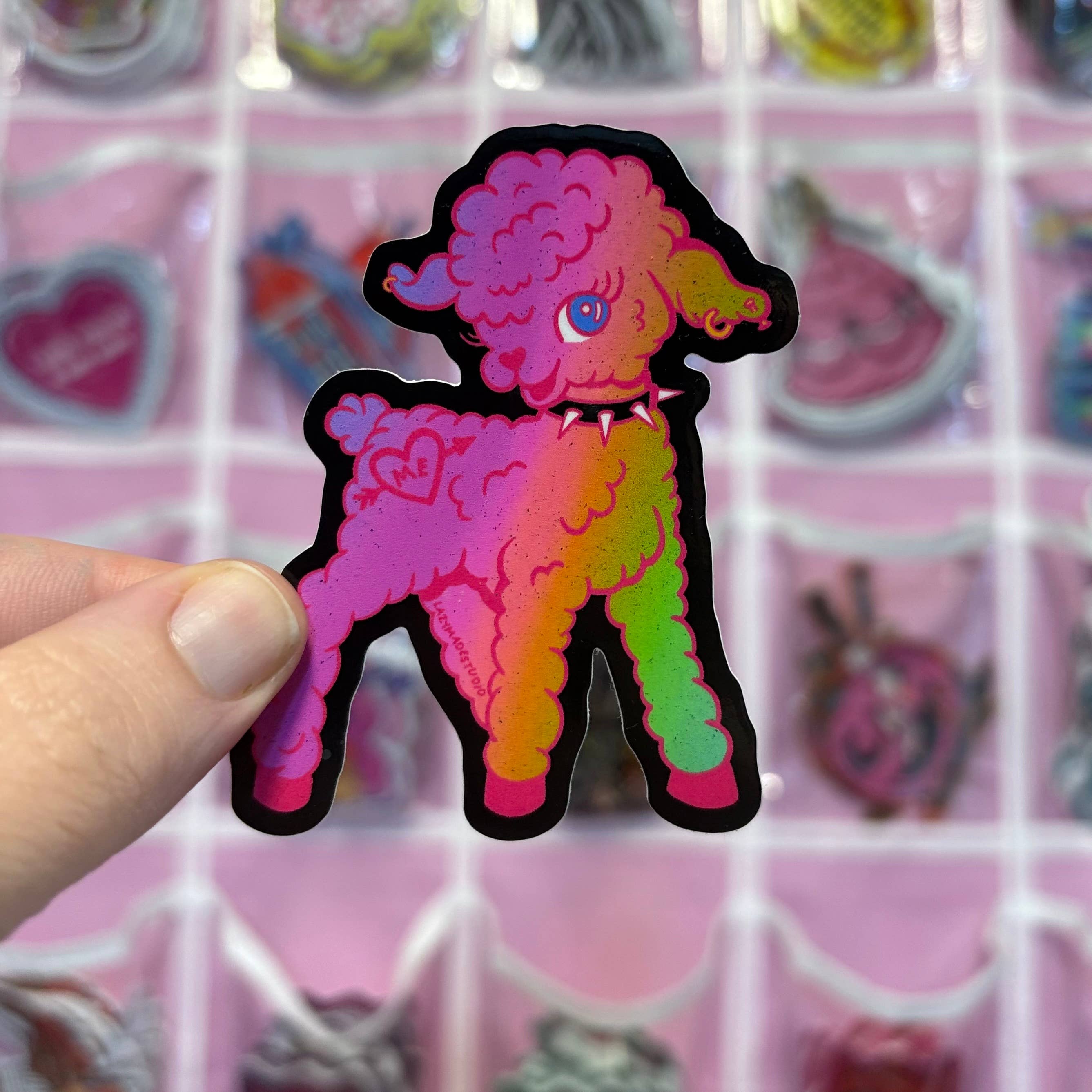 Self Love Lamb Waterproof Sticker