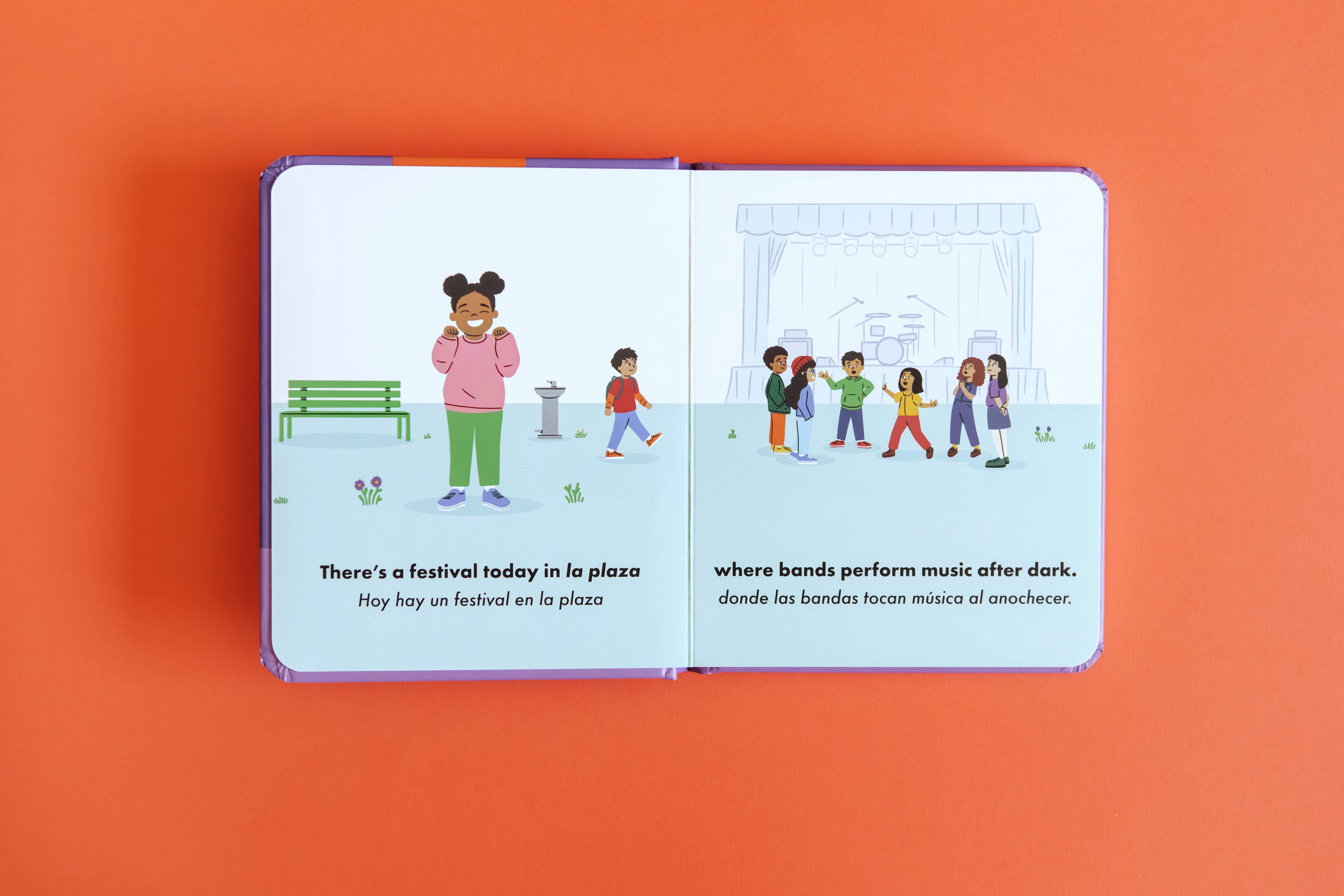 La Plaza (Sí Sabo Kids): A Collection of Bilingual Books
