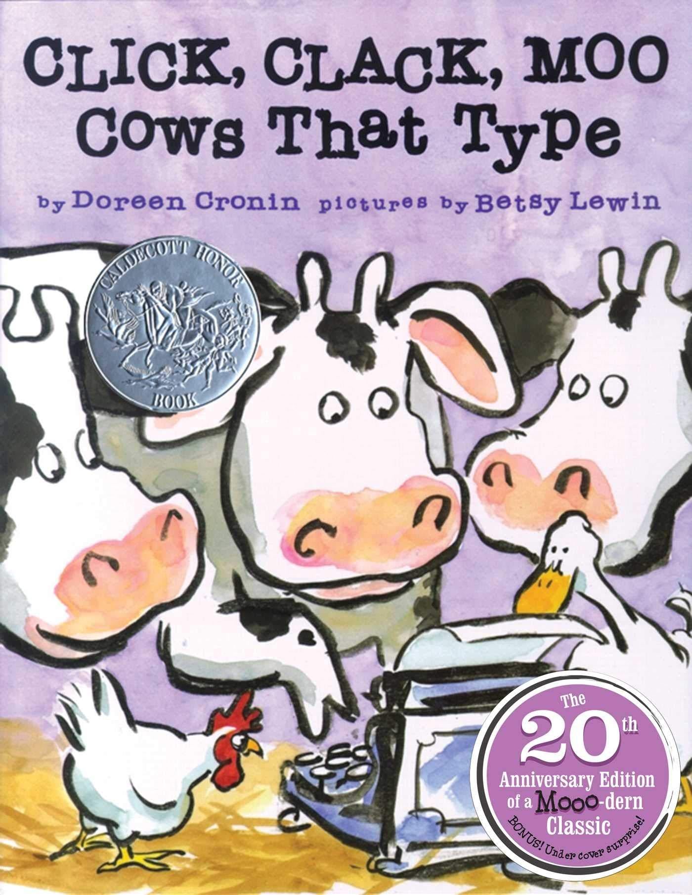 Click, Clack, Moo Cows That Type (Hardcover)