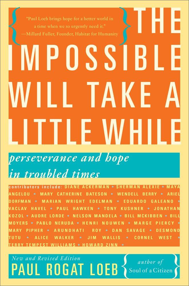 The Impossible Will Take a Little While: A Citizen's Guide to Hope in a Time of Fear