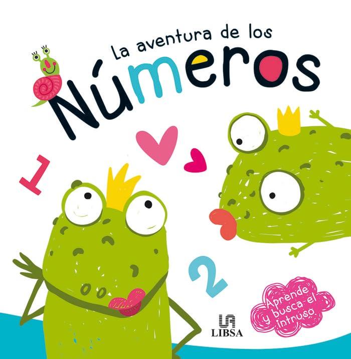 La Aventura de los Números (Aprende y Busca el Intruso) (Spanish Edition) Hardcover