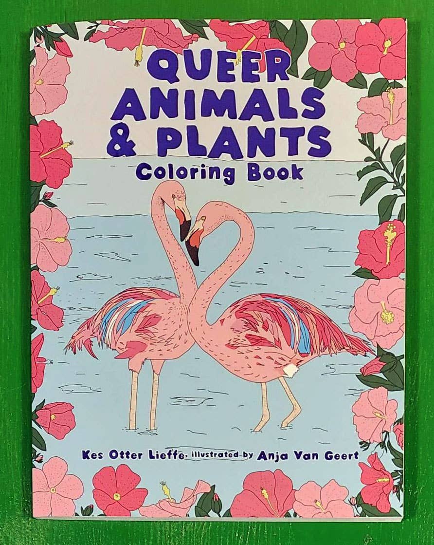 Queer Animals and Plants Coloring Book