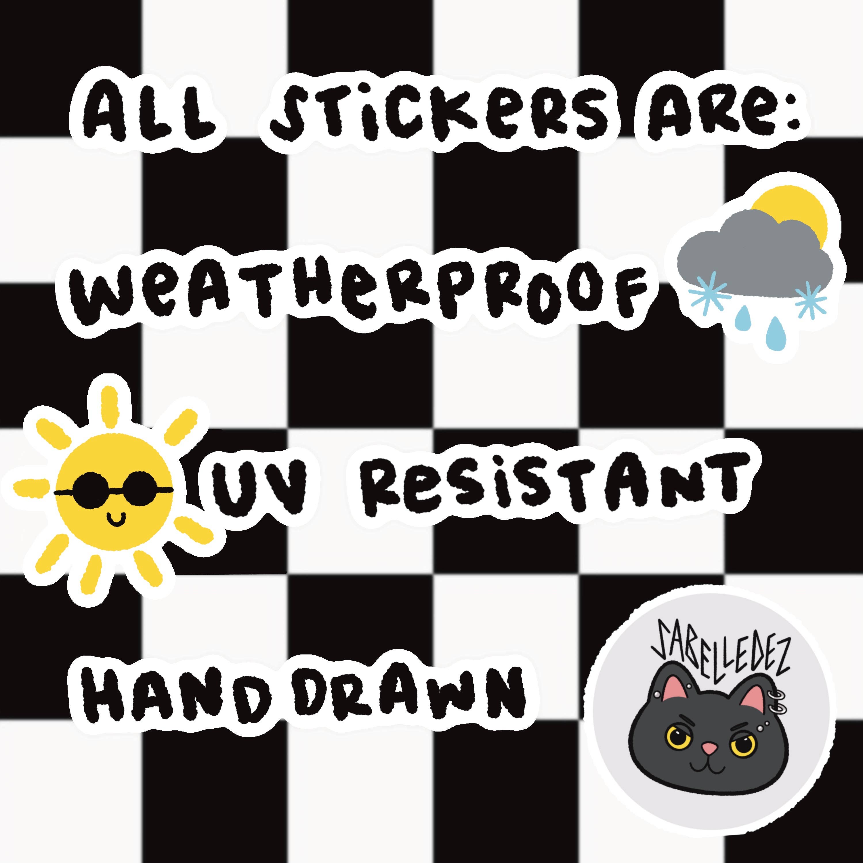 Frog the Fool | Weatherproof Sticker
