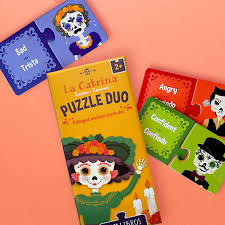 La Catrina: Emotions / Emociones Puzzle Duo