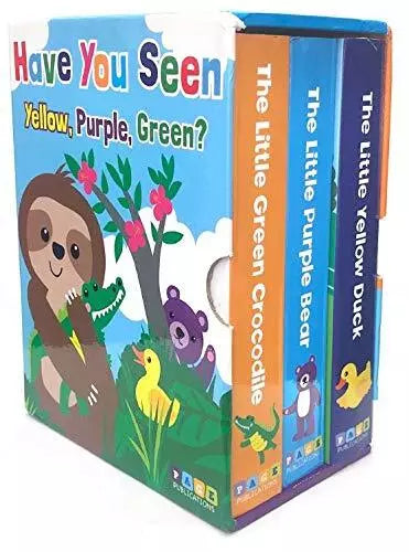 Have You Seen: Yellow, Purple, Green? (3 book box)