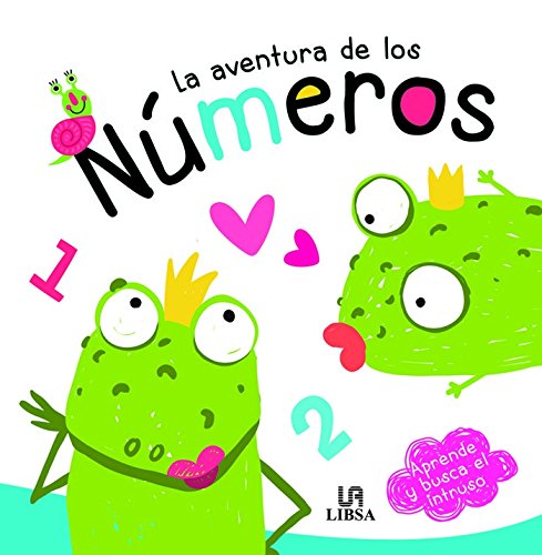 La Aventura de los Números (Aprende y Busca el Intruso) (Spanish Edition) Hardcover