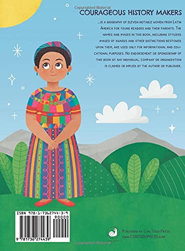 Courageous History Makers: 11 Women from Latin America Who Changed the World (Little Biographies for Bright Minds - Hardcover)