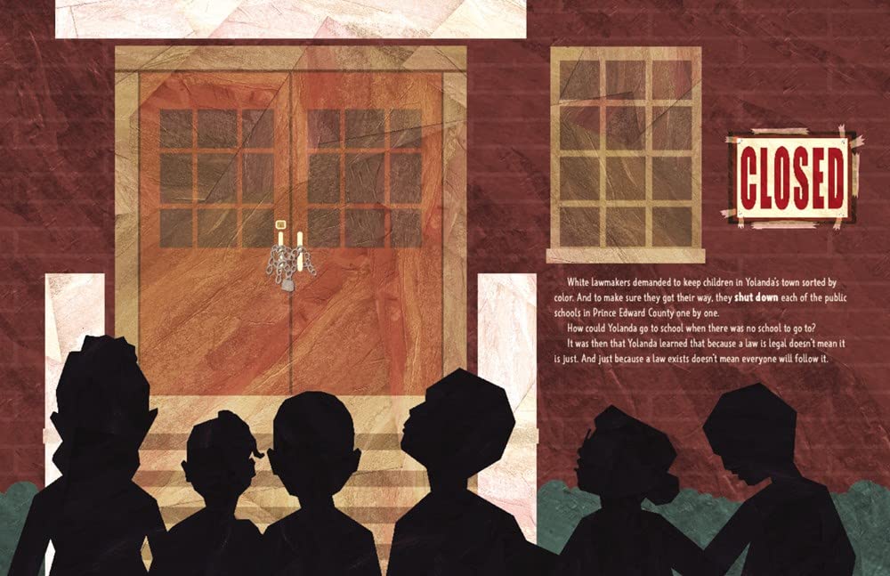When the Schools Shut Down: A Young Girl's Story of Virginia's "Lost Generation" and the Brown v. Board of Education of Topeka Decision (Hardcover – Picture Book)