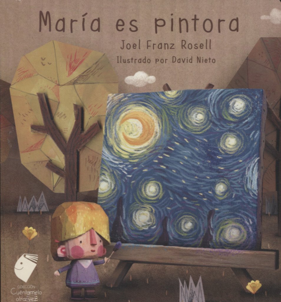 Maria es pintora (Spanish Edition) Board book
