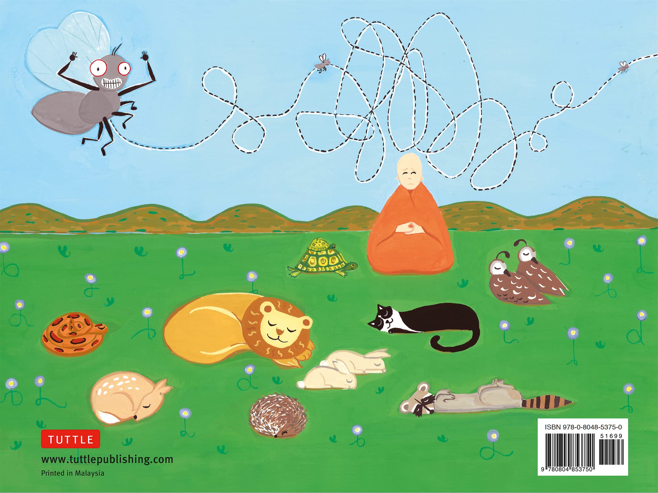 The Angry Monk and the Fly: A Tale of Mindfulness for Children Hardcover
