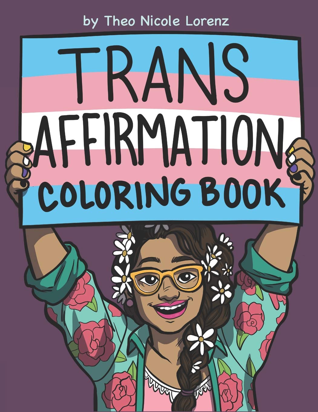 Trans Affirmation Coloring Book Paperback
