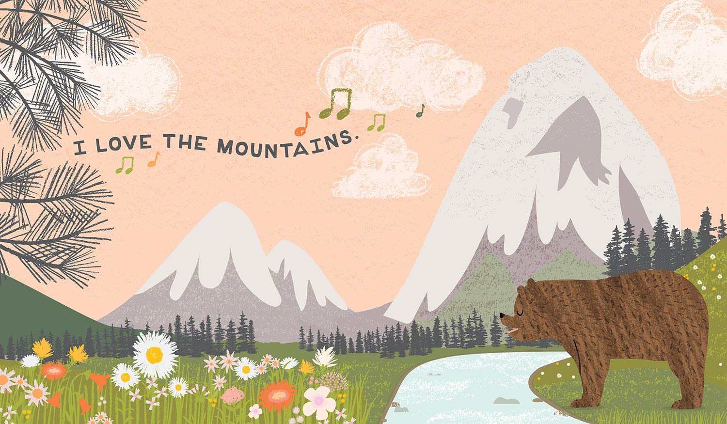 I Love the Mountains (Hardcover)