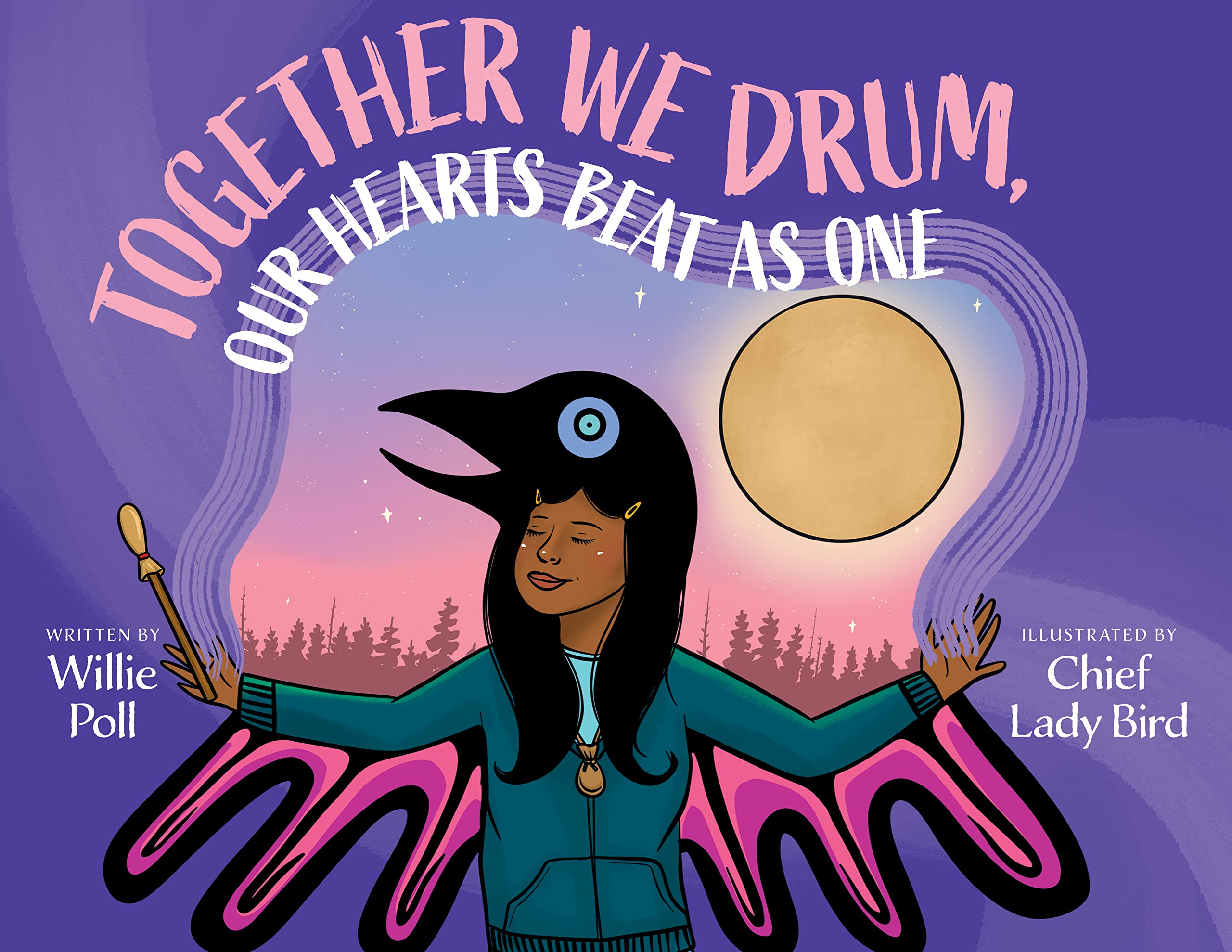 Together We Drum, Our Hearts Beat as One Hardcover