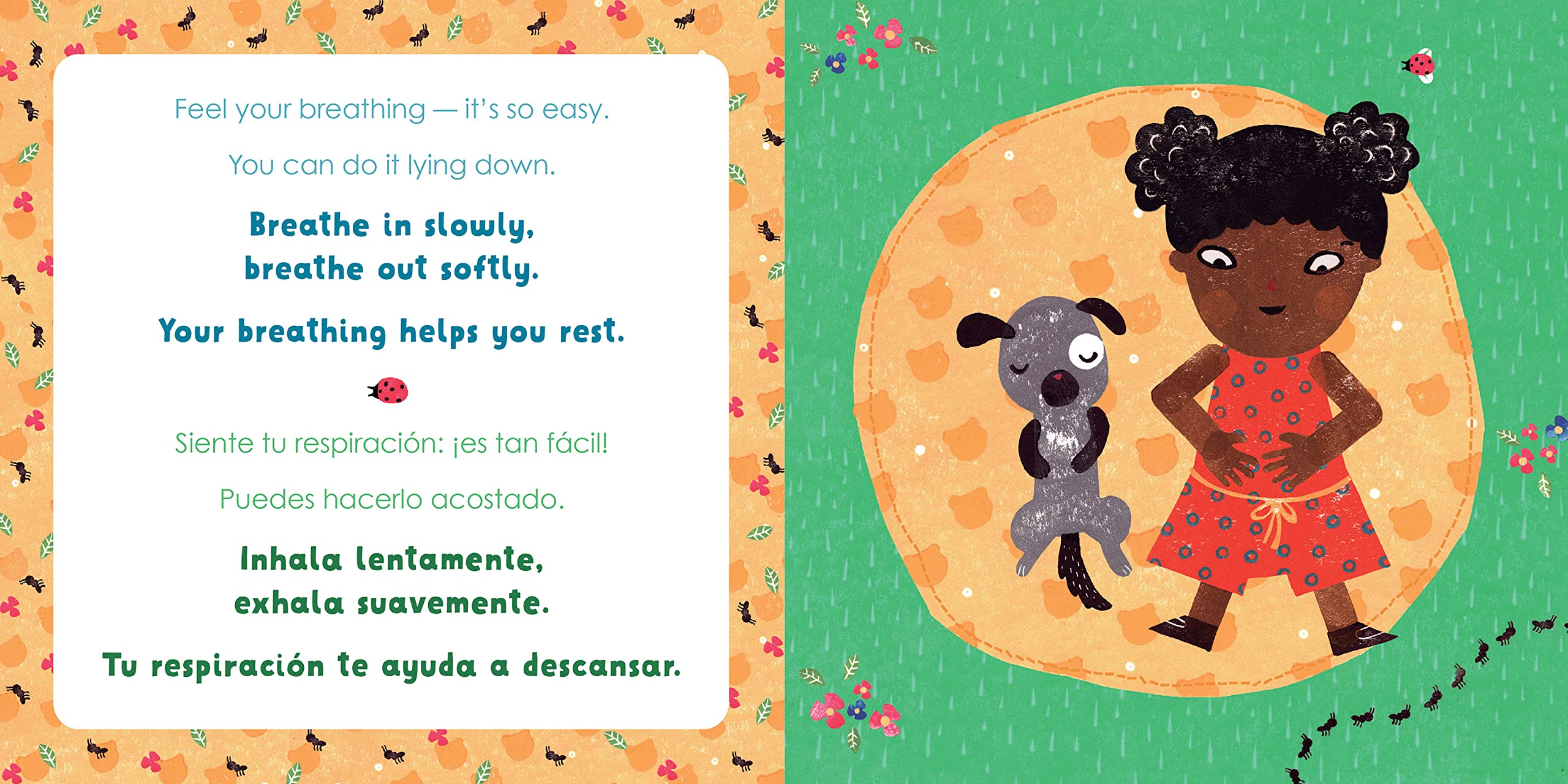 Mindful Tots: Tummy Ride / Niños Mindful: Siente tu barriguita (English and Spanish Edition) (BB)