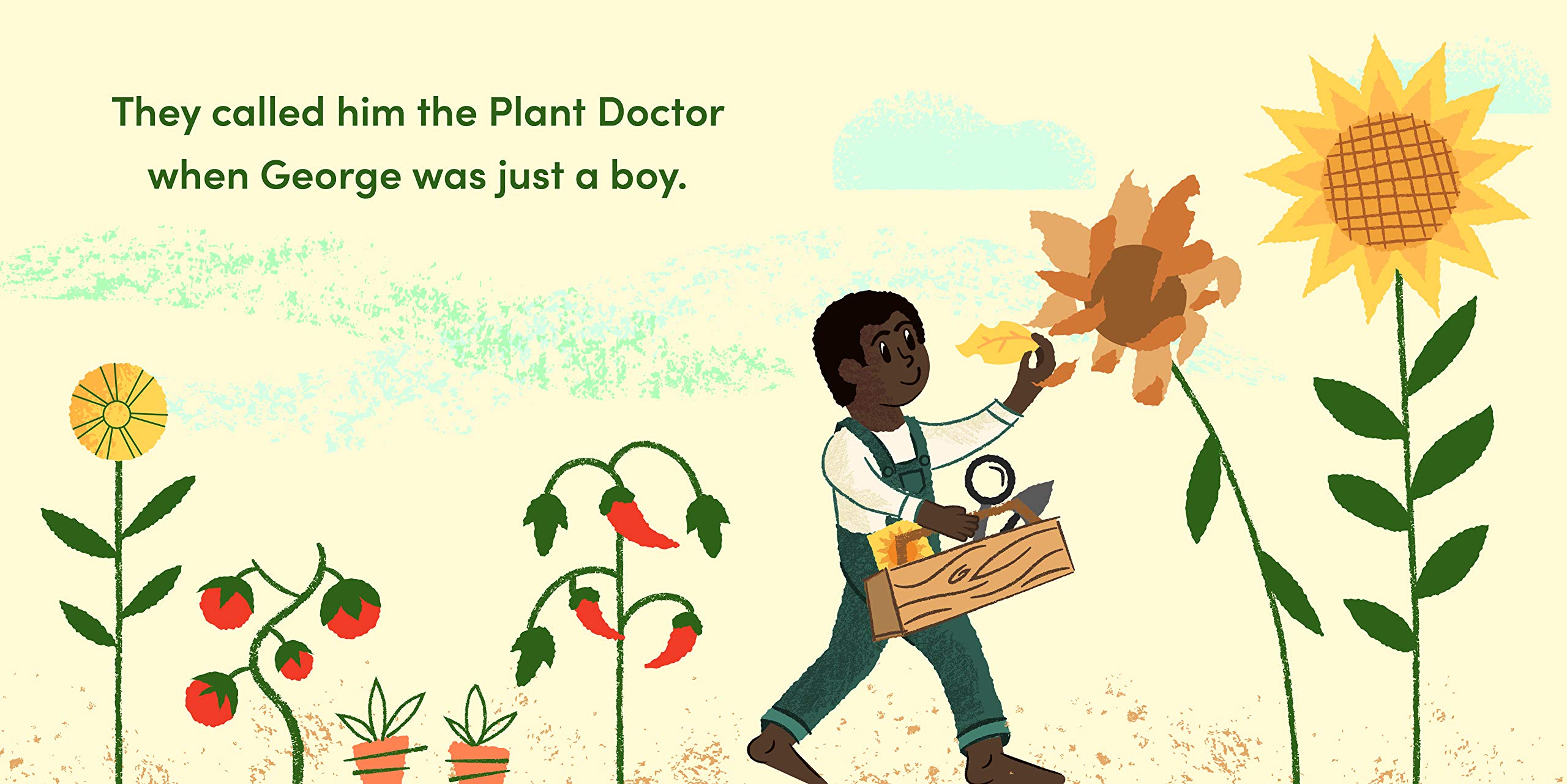 Little Naturalists: George Washington Carver Loved Plants (BabyLit - Board book)